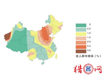 郭姓的主要分布